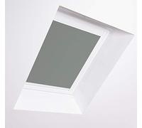 Bloc Blinds lucernari Rooflite, Telaio in Alluminio Bianco, Peltro, C4A
