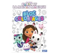 Bloc de coloriages Gabby et la maison magique