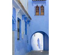 Bloc de Notas de Chefchaouen: Tapa blanda. Diario, cuaderno de notas para plasmar pensamientos, escribir poesía, planificar viajes o simplemente dejar ... con fotografía artística de la Ciudad Azul