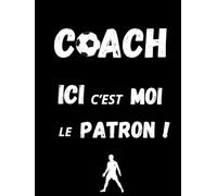 bloc-note entraineur de football: bloc-note coach de football