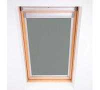 Bloc Skylight Blind for Roof Window per finestre da Tetto Fakro Blockout, Alluminio, Acrilico, Tessuto, Peltro, 15W x 110H cm