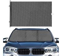 Blocatore solare del parabrezza - SCHIED GLARGE DEL VEICOLO, COPERTURA DI RIFFREDEZIONE COLLE, TENDINA DI RAFFREDDAMENTO AUTO COMPLETTO | Pannello Sun Shade Universals, Guardia a rete a scomparsa, sch