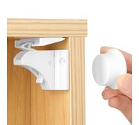 Blocca Cassetti per Bambini Magnetico 10 Serrature 2 Chiavi, Blocca di Sicurezza Magnetici per Bambini, Chiusure Sicurezza Bambini per Armadietto, Cassetto, Armadio