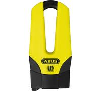 ABUS Serratura a disco freno Granit Quick 37/60 Maxi + Mini - serratura per moto con livello di sicurezza 15 - grillo spesso 13 mm - altezza grillo 70 mm, giallo