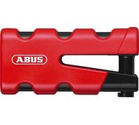 ABUS Granit Sledg 77 grip rosso - Serratura per moto con cilindro XPlus sicuro e cavo di richiamo - Livello di sicurezza 17 - Rosso