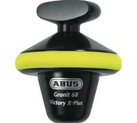 ABUS Granit Victory XPLus 68 Half-Round-Lock Blocco disco freno, nero-giallo