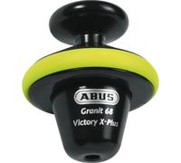 ABUS Blocca disco freno Granit™ Victory Xplus 68 full - Blocca moto con allarme per un'elevata protezione contro il furto e un'alta sicurezza, Accessori per moto, Bullone di bloccaggio da 14mm, giallo