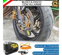 BLOCCA DISCO CON ALLARME 110 DB ANTI SOLLEVAMENTO PER MOTO GUZZI DAITONA 1000