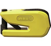 ABUS Granit Detecto SmartX 8078 2.0 - Lucchetto Intelligente per Moto con Allarme da 100 Db - Funzionamento Tramite App Livello di Sicurezza 18 - Giallo