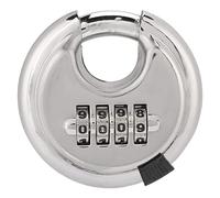 Blocca disco in acciaio inossidabile 70 mm con forca in ottone, gancio robusto 9,5 mm di spessore per impedire lo scasso nelle recinzioni esterne