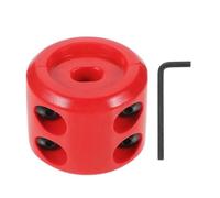 Blocca gancio per verricello ATV UTV, paracolpi rosso in gomma robusta | Elemento di protezione ideale per assorbire urti tra gancio e passacavo durante le operazioni di traino in fuoristrada.