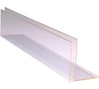 Blocca Giocattoli per Mobili - Paracolpi in PVC Trasparente sotto Divani, Letti, Armadi per Impedire A Piccoli Oggetti E Animali Domestici Come Cani E Gatti di Entrare, L 60cm, H 21cm