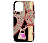 Blocca la tua bici Lucchetto e catena della bicicletta bloccati Custodia per iPhone 12/12 Pro