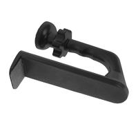 Blocca Porta Nero in Lega di Alluminio per Fessure 5-35 MM | Fermo da Sottoporta, Base Antiscivolo, per Porte a Battente Interno, Appartamenti e Camere Ospiti