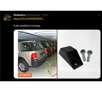 BLOCCA RUOTA MOTO SCOOTER AUTO QUAD ANTIFURTO GARAGE BOX ANCORAGGIO A TERRA