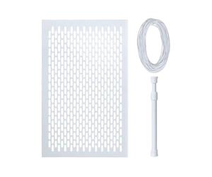 Blocca skimmer per piscina - Protezione per skimmer per piscina, Rete protettiva per foglie e detriti, Strumento per la rimozione dei detriti antiruggine, Protezione delle foglie | Attrezzatu