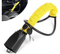 Blocca Sterzo Automobile, Doppio Dispositivo Antifurto per Auto, Bloccasterzo Au