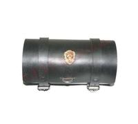 Bloccabile Nero Pelle Strumento Rollio Borsa Per Norton BSA Triumph Ariel BMW