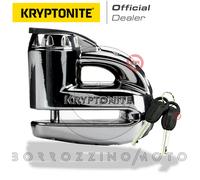 BLOCCADISCO ANTIFURTO SCOOTER KRYPTONITE CROMATO PERNO 5,5mm UNIVERSALE