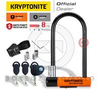 Kryptonite U-Locks, Blocco Disco Evolution Unisex - Adulto, 10.2 x 29.2