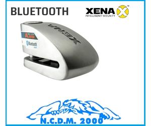 BLOCCADISCO CON ALLARME XENA XX15 BLUETOOTH MOTO SCOOTER MAX SCOOTER 423013