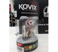 BLOCCADISCO KOVIX KD6 BM CON ALLARME 120 DB PERNO 6MM LEGA DI ZINCO