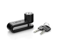 Bloccadisco Moto Antifurto scooter Lucchetto 10mm Autobloccante Antitrapano Nero
