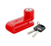 91566 - Pinch XL, lucchetto bloccadisco - Perno Ø 10 mm - Rosso