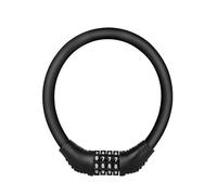 Bloccadisco Moto Lucchetto a combinazione portatile con 4 lucchetti antifurto con codice digitale Blocco manubrio(Black)