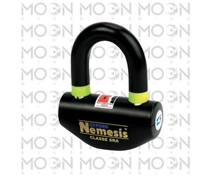 Bloccadisco Moto Oxford Nemesis LK471 Perno 16mm Sold Secure Gold ART 4 Stelle