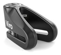 Bloccadisco Moto Viro 167 New Hardened Acciaio Cementato 14mm 3 Chiavi Incluse Nero