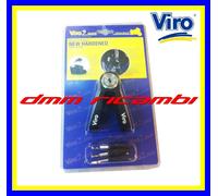 Viro Bloccadisco 167 NEW HARDENED Acciaio cementato 14 mm Chiusura a scatto 3 chiavi incluse