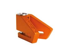Bloccadisco Xena x2 in acciaio inox perno 14mm Arancio
