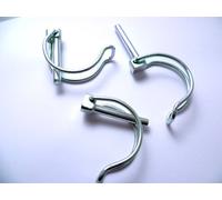 Bloccaggio Albero Pin Cancello Con GANCIO D - UK Acciaio 12 Misure - Buy 3 To 25