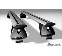 Bloccaggio Barre Portapacchi Per volvo v60 2010+ Integrato Tetto Solido Lega