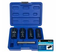 Bloccaggio Dado Ruota Rimozione 19 - 22mm Emergenza Presa Set 1.3cm 5pc 01533