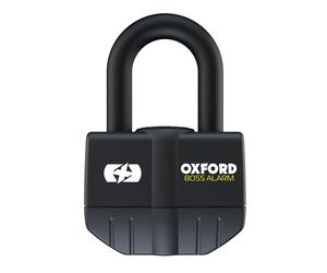 Bloccaggio del freno a disco Oxford U Profile Big Boss Alarm nero