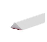 Bloccaggio per doccia in silicone, autoadesivo, 100 cm, per vasca da bagno e cucina, 1 m, altezza 1,2 cm