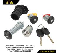 Bloccaggio Serratura Set Di Chiavi Kit Completo per Ford Courier Di 1991 A 2002