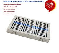 Bloccaggio Vassoio Per 20 Strumenti, Chirurgico Sterilizzazione Cassette