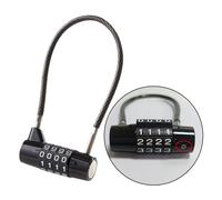 Bloccante cavo robusto a 4 cifre Combinazione lucchetto per la cassetta