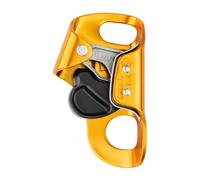 Bloccante ventrale rinforzato per funi sottili e medie PETZL CROLL S (giallo) S