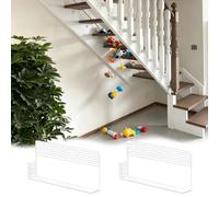 Bloccanti Giocattoli per Mobili Paracolpi Ribaltabili per Scale Aperte, 16 Pezzi Paracolpi Sotto Il Divano, 5-30 cm, Riempitivi Trasparenti per Animali Domestici e Giocattoli(80x20 cm (32x7.9 in))