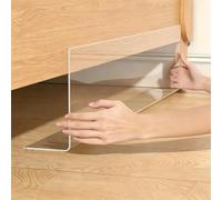 Bloccanti Giocattoli per Mobili Set di 6 Paracolpi Trasparenti da Posizionare Sotto Il Letto, Protezioni per lo Spazio Tra Divano e Scale, Paracolpi per lo Spazio Tra le Scale(20x3 in (50x8 cm))