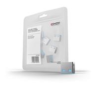LINDY 40462 - Serratura porta USB-A (10 serrature), blu