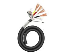 bloccare il cavo, Cavo schermato multipolare a nucleo solido 2/4 0,75 mm2 in lamina di alluminio Cu stagnato 1 metro for catena portacavi(4 Core)