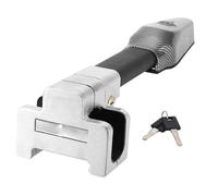 Bloccasterzo Auto Blocco volante per auto Sicurezza Antifurto per allarme di sicurezza Protezione retrattile Lucchetti a T per accessori