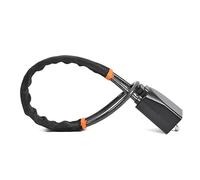 Bloccasterzo Auto Per il blocco del volante dell'auto, cavo rinforzato, deterrente per la sicurezza automobilistica(Black)