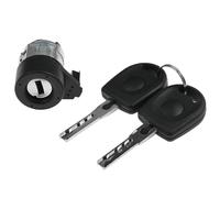 bloccasterzo Compatibile con Seat Per Leon 1M1 1999-2006 Per Toledo II 1M2 1998-2006 Cilindro serratura accensione auto con 2 chiavi 3B0905855C