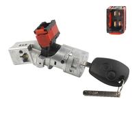 Bloccasterzo compatibile per Clio 3, Kangoo 2, Master 3, Modus, Trafic 3, Twingo 2, Duster, Sandero, Talento, Citan, NV300, NV400, Movano B, Vivaro B (2005-2017) con 1 chiave + 1 inserto | 7701208408